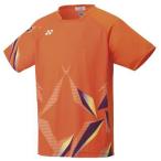 Yonex ヨネックス メンズゲームシャツ（フィットスタイル） 10407 オレンジ