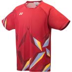 Yonex ヨネックス メンズ ゲームシャツ（フィットスタイル） 10407 クレナイ