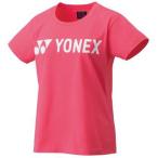 Yonex ヨネックス ウィメンズ Tシャツ 16512 コーラルレッド