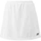 Yonex ヨネックス レディース テニスウェア スカート（インナースパッツ付） 26046 ホワイト