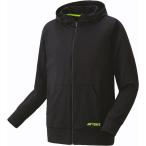 Yonex ヨネックス  男女兼用 テニスウェア  UNI スウェットパーカー 30045 ブラック/ブラック