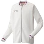 Yonex ヨネックス メンズ ニットウォームアップ シャツ フィットスタイル テニスウェア 50085 ホワイト