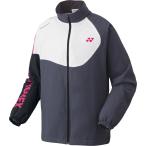Yonex ヨネックス 裏地付ウインドウォーマーシャツ 男女兼用 ユニセックス 70068 チャコール/ブラック