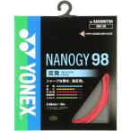 Yonex ヨネックス バドミントン用ガット ナノジー98 NBG98 レッド