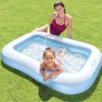 プール 家庭用 57403 INTEX レクタングラベビープール 166 x 100 x 25 cm ｜ 日本正規品 インテックス