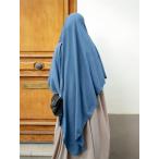 アクセサリー レディース スカーフ 1個 ミニマリスト 無地 引っ張って着る スタイル ヒジャブ アバヤ用