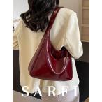 ショッピングレディ 夏 バッグ レディース トートバッグ 新作 夏 高級ワインレッド レディースショルダーバッグ、新作秋冬 大容量アンコールレッド レディ