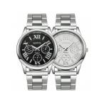  наручные часы пара часы 2 шт. комплект нержавеющая сталь кварц часы Gold женский унисекс мода часы День отца .. 