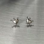  ювелирные изделия мужской year аксессуары 1 пара унисекс серебряный цветный Heart форма серьги-гвоздики punk &amp; hip-hop нагрудник 