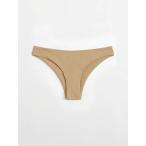  женский купальный костюм низ простой . одноцветный. женский плавание одежда низ 