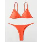  женский купальный костюм бикини комплект пляж bake-shon оптимальный . одноцветный sexy . бикини комплект 