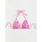  женский купальный костюм tops все over принт ho ruta- треугольник бикини верх 