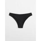  женский купальный костюм низ одноцветный рисунок бикини хлеб чай 