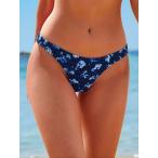  женский купальный костюм низ Random . цветочный принт. рубашка бикини хлеб чай 