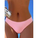  женский купальный костюм низ лето. пляж простой бикини низ 