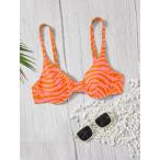  женский купальный костюм tops Zebra рисунок тросик ввод бикини верх, лето. пляж bake-shon для 