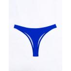  женский купальный костюм низ лето. пляж solid бикини низ 