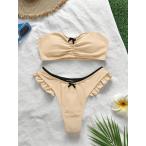  женский купальный костюм бикини комплект женский solid цвет sexy . частота u- бикини купальный костюм комплект, лето. пляж предназначенный 