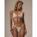  женский купальный костюм tops полоса передний бикини springs summer роскошный симпатичный сверху товар sexy бикини верх 