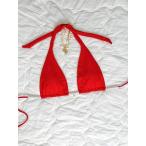  женский купальный костюм tops новый продукт одноцветный поддельный жемчуг топ на бретелях задний отсутствует женский пляж для красный бикини купальный костюм верх 