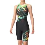 [35%OFF] Arena .. купальный костюм AS4FRC66W BKEM размер женщина L рейсинг One-piece леггинсы ( открытый задний * половина нога ) WA одобрение 