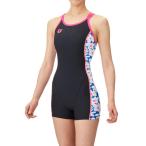 【30%OFF】アリーナ 練習水着 AS5SWM12L BKBL サイズ女O トレーニングミドルスパッツ タフスーツ  2025年モデル