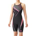 【特別価格・40%OFF】アリーナ 練習水着 FSA3616W BKBK サイズ女S ハーフスパッツ オープンバック タフスーツ