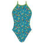 【特別価格・20%OFF】ミズノ 練習水着 N2MAB79524 サイズ女M ミディアムカット エクサスーツ ミニオン 2024年モデル