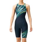 [40%OFF] Arena .. купальный костюм ARN3077W NVGR размер женщина Osei свободный задний леггинсы ( надеты . ремешок ) FINA одобрение 
