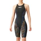 [40%OFF] Arena .. купальный костюм ARN4043W BKBU размер женщина M One-piece леггинсы ( открытый задний * половина нога ) [WA одобрение ] 2024 год модели 