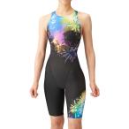 [40%OFF] Arena .. купальный костюм ARN4062W BKBU размер женщина L One-piece леггинсы ( открытый задний * половина нога ) [WA одобрение ]