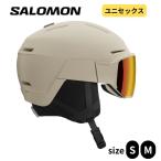 スキー スノボ 大人 男女兼用 ゴーグル付ヘルメット ゲレンデデビュー SALOMON(サロモン) L47914700