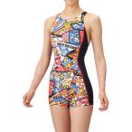  почтовая доставка OK 2025SS женский .. тренировка купальный костюм One-piece леггинсы открытый задний средний нога тренировка для ARENA( Arena ) AS5SWM16L