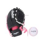 Rawlings ローリングス PL91PB-12/0 ジュニアグラブ PL91PB-12/0 野球 キッズグローブ右投げ用 ピンク/ブラック
