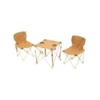 タラスブルバ TARAS BOULBA テーブルチェアセット(ムーミンシルエット) キャンプ用品 キッチンテーブル 一体型テーブル ユニセックス