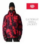 スノーボード ウェア ジャケット シックスエイトシックス 686 GATEWAY SHELL JACKET Red Nebula メンズ 24-25 スノボ 日本正規品