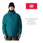 スノーボード ウェア ジャケット シックスエイトシックス 686 GATEWAY SHELL JACKET Moroccan Blue メンズ 24-25 スノボ 日本正規品
