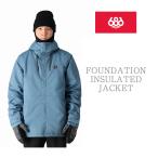 ショッピングスノーボードウェア スノーボード ウェア ジャケット シックスエイトシックス 686 FOUNDATION INSULATED JACKET Stellar Blue メンズ 24-25 スノボ 日本正規品