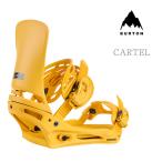スノーボード ビンディング バートン MEN'S BURTON CARTEL Re_Flex Golden Rod カーテル リフレックス メンズ バインディング 24-25 日本正規品