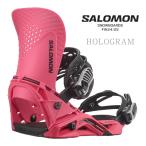 スノーボード ビンディング サロモン SALOMON HOLOGRAM Calypso Coral ホログラム コーラル バインディング メンズ レディース 24-25 スノボ 日本正規品