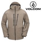 ボルコム スノーボード ウェア ジャケット VOLCOM MENS GUCH STRETCH GORE JACKET Chestnut Brown ゴアテックス メンズ 24-25 日本正規品