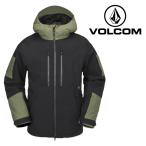 ボルコム スノーボード ウェア ジャケット VOLCOM MENS V.CO WFO JACKET Black メンズ 24-25 日本正規品