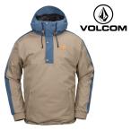 ボルコム スノーボード ウェア ジャケット VOLCOM MENS LONGO 20K PULLOVER Chestnut Brown メンズ 24-25 日本正規品