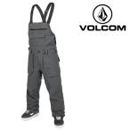 ボルコム スノーボード ウェア ビブパンツ VOLCOM MENS ROAN BIB OVERALL Charcoal メンズ 24-25 日本正規品