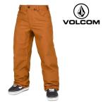 ボルコム スノーボード ウェア パンツ VOLCOM MENS 5-POCKET PANTS Caramel メンズ 24-25 日本正規品