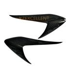 スバルXV 2012-2016車のスタイリングABSステッカートリムのためのヘッドライトの眉毛装飾カバー