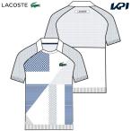 ショッピングラコステ ラコステ LACOSTE テニスウェア メンズ 「メドベージェフ」アシンメトリーシームレスポロシャツ DH9255L-LMQ 2022FW 『即日出荷』