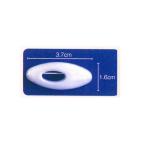 ユニックス マルチSPその他  卓球用ゼッケン留めデコピン アクセントチャーム／ホワイト NX29-37