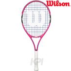 「ガット張り上げ済み」Wilson ウイルソン 「BURN Pink 25 バーンピンク25  WRT218200」ジュニアテニスラケット