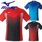 ミズノ ゲームシャツ ユニホーム 半袖 上 MIZUNO テニス ソフトテニス バドミントン ウェア